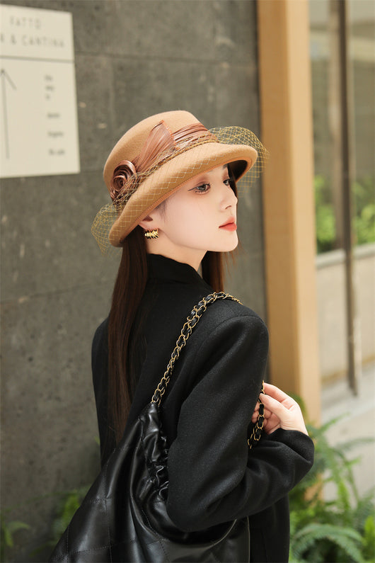 Gorro Infantil de Lana con Malla y Decoración de Pelaje - Image 14