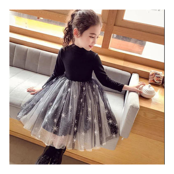 Vestido Hada Otoño Niña Manga Larga