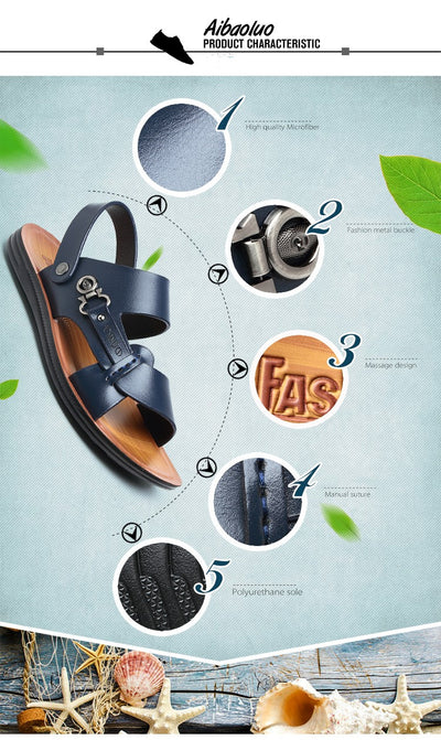 Sandalias Deportivas para Hombre - Calzado de Playa Cómodo - Image 19