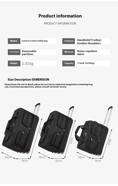 Bolsa de Viaje de Gran Capacidad Plegable Multifuncional - Image 13