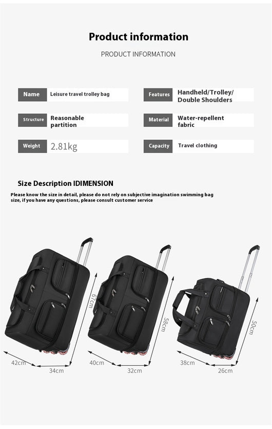 Bolsa de Viaje de Gran Capacidad Plegable Multifuncional - Image 13