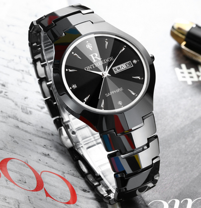 Reloj de Acero Tungsteno para Hombre - Cuarzo Resistente - Image 5