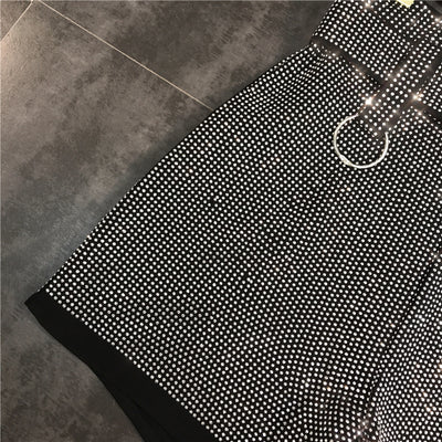 Cinturón de Moda Primavera con Cristales Brillantes - Shorts Versátil de Efecto Piel - Image 7