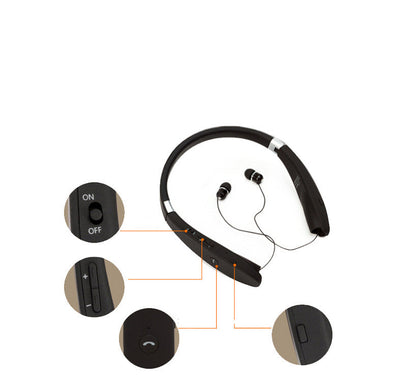 Auriculares Bluetooth de Cuello Colgante - Image 5