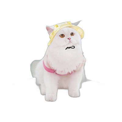 Sombrero Cubo Protector Solar para Mascotas con Correa Ajustable - Image 5