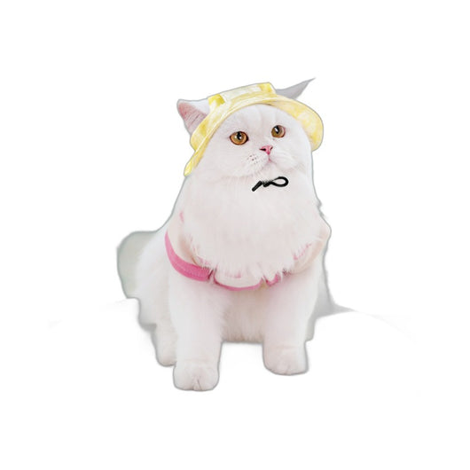 Sombrero Cubo Protector Solar para Mascotas con Correa Ajustable - Image 5
