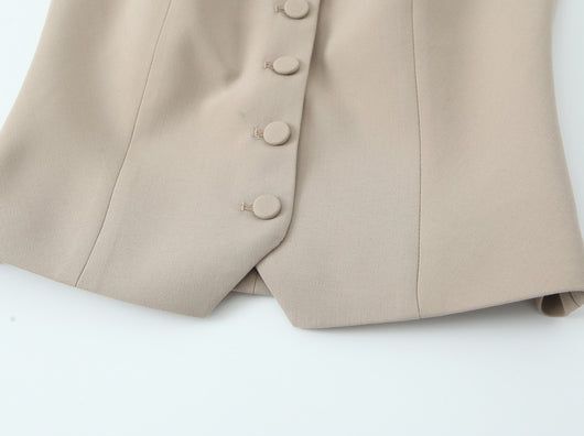 Blusa Elegante Ajustada con Tirantes - Estilo Europeo y Francés - Image 7