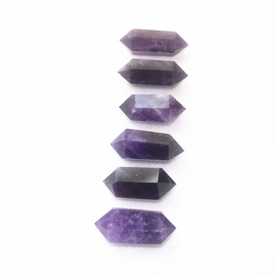 Colgante de Amatista Natural Hexagonal Doble Punta - Image 8