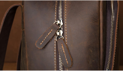 Mochila de Cuero para Hombre - Viajes y Negocios - Image 15