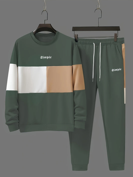 Traje Deportivo Casual para Hombre con Estampado Minimalista - Image 7