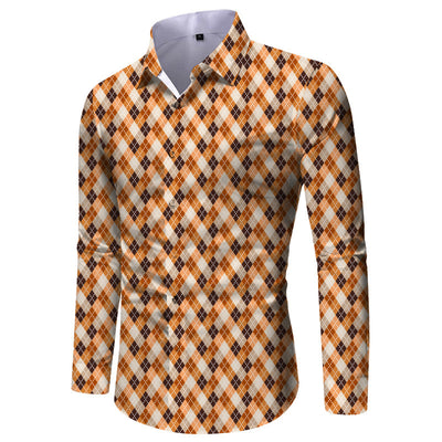 Camisa Casual Slim Fit Estampada para Hombre - Image 17