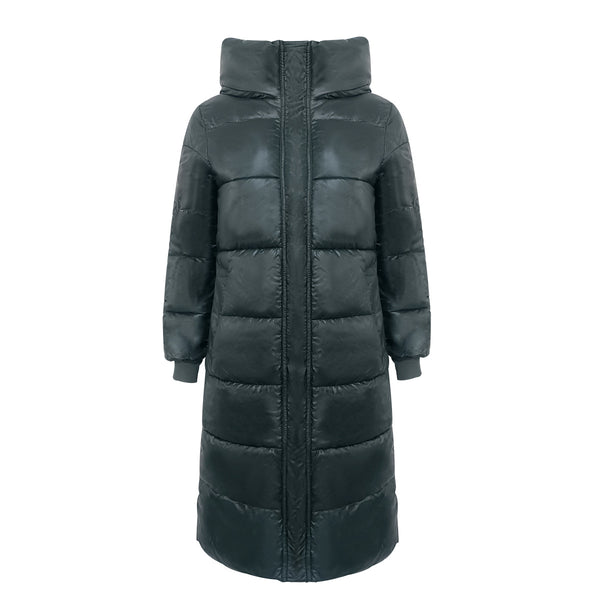 Abrigo Acolchado de Algodón para Mujer - Elegancia y Calidez - Image 6