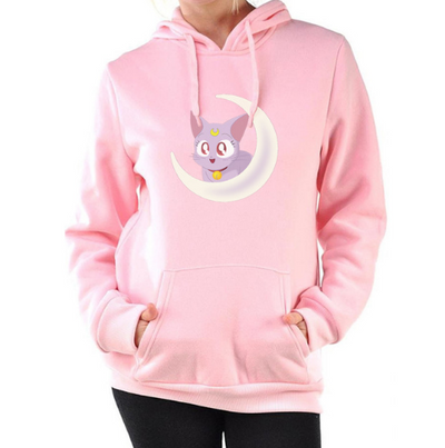 Sudadera con capucha y forro de terciopelo para mujer - Image 20