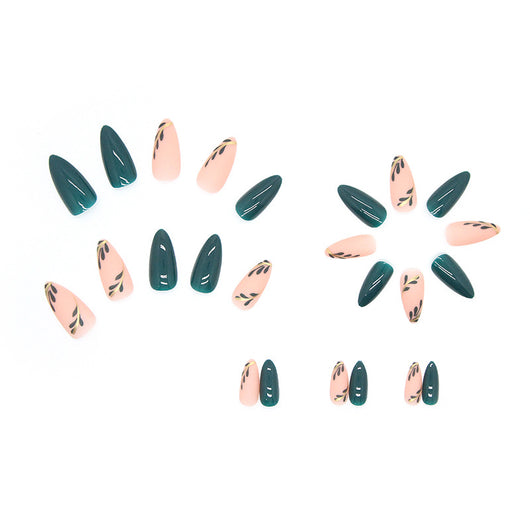 Diseño de Uñas Acrílicas Brillantes Dobles - Image 11