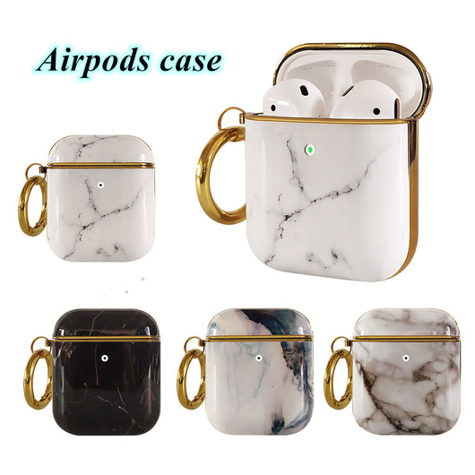 Funda Mármol TPU Compatible con AirPods - Protección Elegante y Suave - Image 6