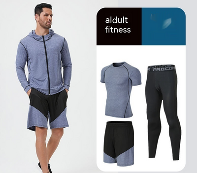 Conjunto Deportivo Completo para Correr - Mallas de 5 Piezas Secado Rápido Hombre - Image 4