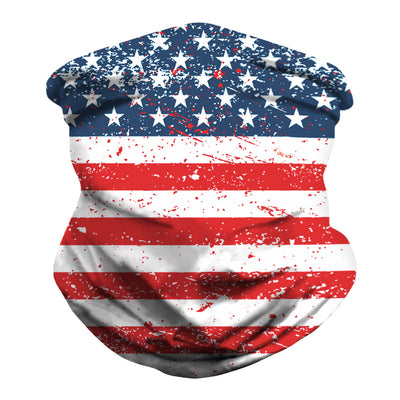 Mascarilla Multiusos con Bandera Americana Impresa - Image 7