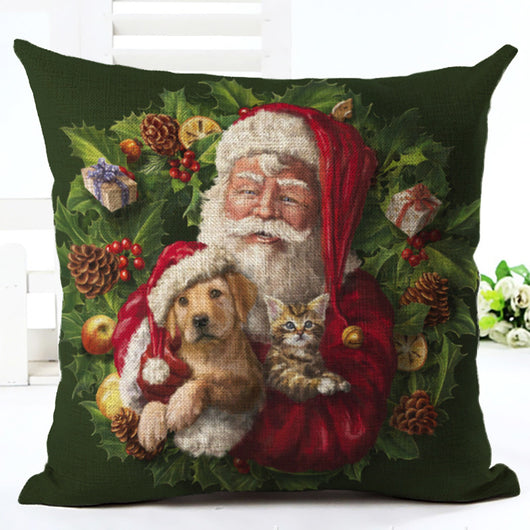 Almohada Navideña con Diseño Infantil - Image 14