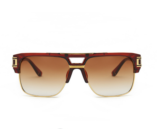 Gafas de Sol Retro Cuadradas Reflectantes Unisex con Colores Vibrantes - Image 2