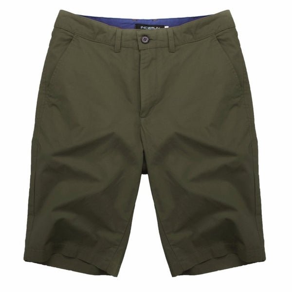Pantalones Cortos de Algodón hasta la Rodilla para Hombre - Comodidad de Verano - Image 7