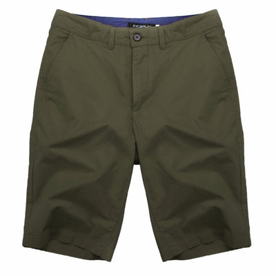 Pantalones Cortos de Algodón hasta la Rodilla para Hombre - Comodidad de Verano - Image 7