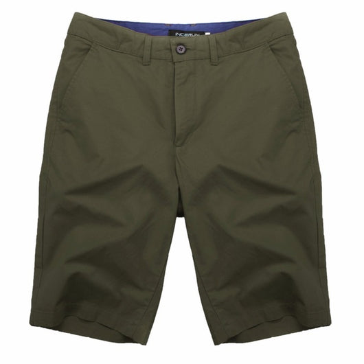 Pantalones Cortos de Algodón hasta la Rodilla para Hombre - Comodidad de Verano - Image 7