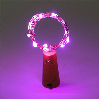 Guirnalda de Luces LED con Corcho de Vino - 2 Metros, 20 Luces Multicolor - Image 14