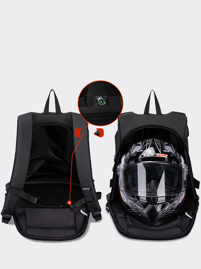 Mochila Impermeable para Motociclista con Compartimento para Casco - Image 12