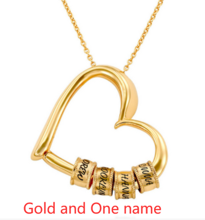 Collar Corazón Personalizado con Nombre - Regalo Perfecto para Mamá - Image 28