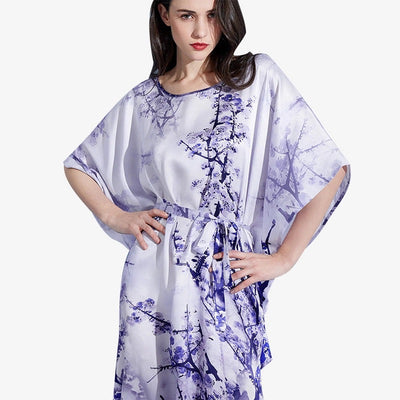 Camisón de Seda Holgado para Dormir - Talla Plus - Image 7