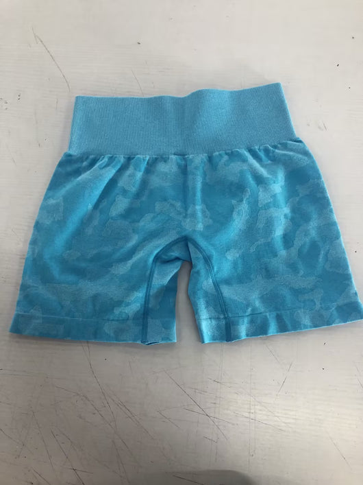 Shorts Deportivos Mujer Camuflaje Jacquard sin Costuras - Image 9