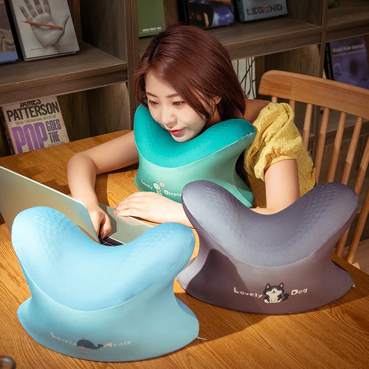 Almohada Gel Refrescante con Memoria de Espuma para Descanso y Oficina