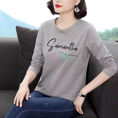 Blusa Casual de Manga Larga para Mujer Madura - Cómoda y Versátil - Image 3