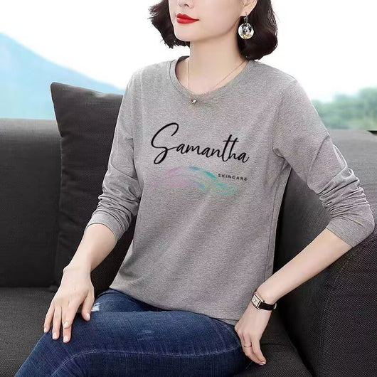 Blusa Casual de Manga Larga para Mujer Madura - Cómoda y Versátil - Image 3