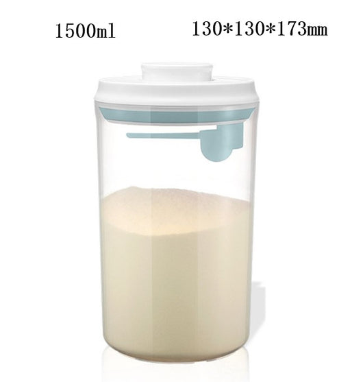 Recipiente Hermético Transparente para Leche en Polvo de Gran Capacidad - Image 7