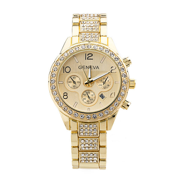 Reloj de Acero con Calendario de Tres Ojos - Image 46