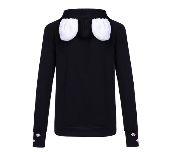 Sudaderas con Capucha para Mujer Fashion Cat