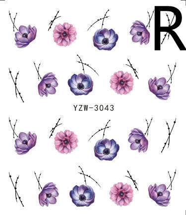 Stickers de Uñas Mariposa Negra - Diseño Elegante - Image 10