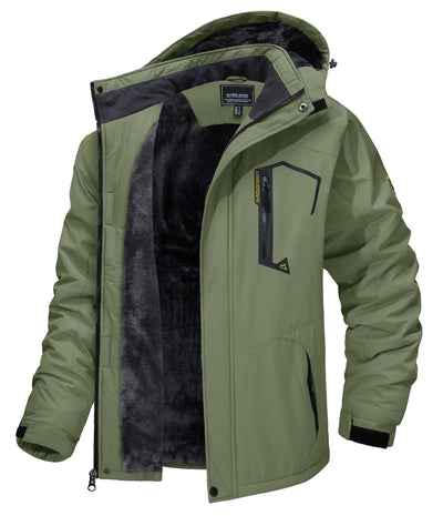 Chaqueta Térmica Impermeable para Hombre - Abrigo Grueso Invierno y Otoño - Image 14