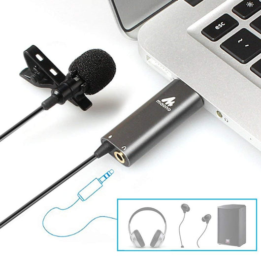 Micrófono Lavalier Condensador USB - Image 11