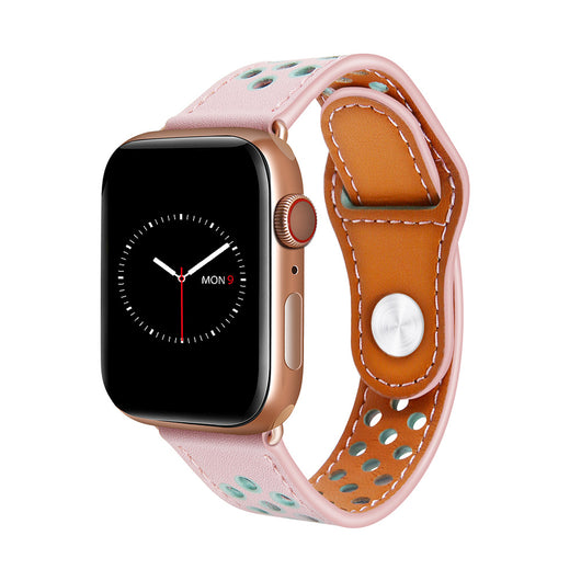 Pulsera de Cuero Unisex con Cadena de Reloj Transpirable - Image 8