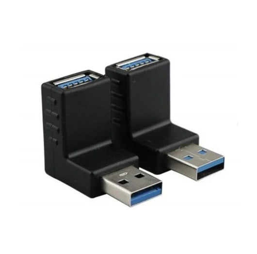 Adaptador USB 3.0 Macho a Hembra en Ángulo de 90° (Izquierda y Derecha) - Image 10