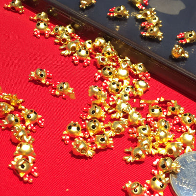 Collar y Pulsera DIY Oro Duro Alce San Valentín con Cuentas - Image 7