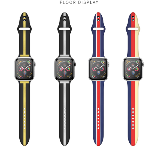 Correa de Reloj de Silicona a Rayas - Image 10
