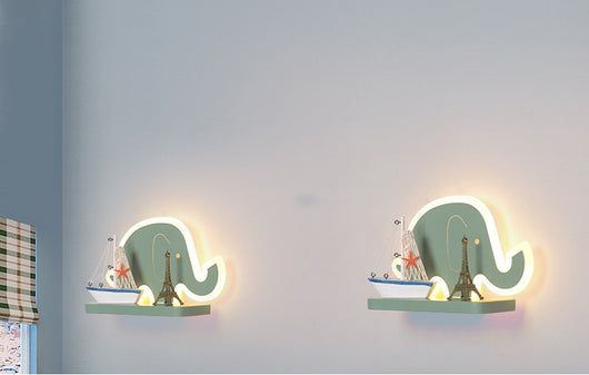 Lámpara LED Minimalista Nórdica para Pasillo y Mesita de Noche Infantil - Image 5
