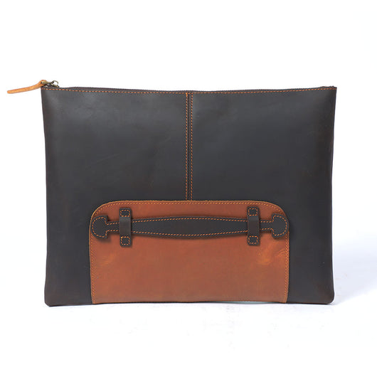 Cartera de Cuero Retro para Hombre - Gran Capacidad - Image 3
