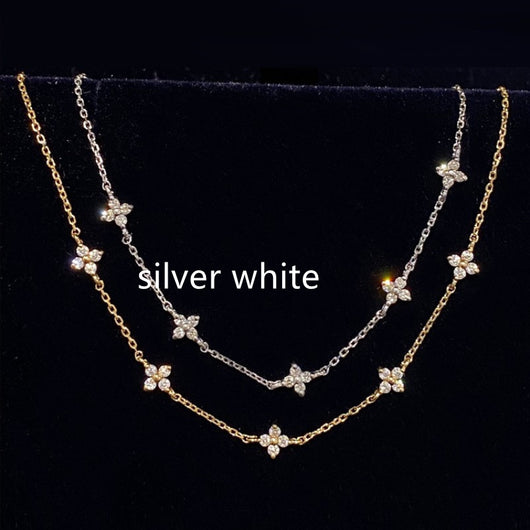 Pulsera de Plata 925 Chapada en Oro 18K con Circonitas para Mujer - Image 8