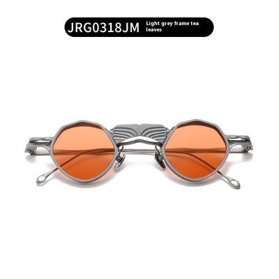Gafas de Sol Redondas Retro Doble Capa - Diseño Único y Divertido - Image 12