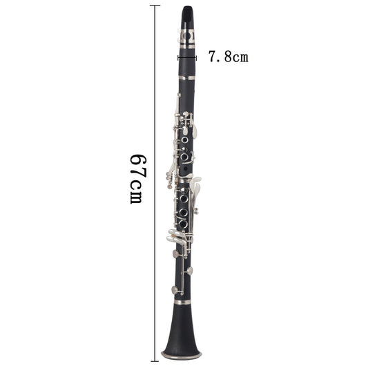Clarinete Barilitón de Níquel 17 Llaves - Instrumento de Iniciación Profesional - Image 10