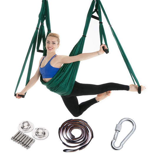 Hamaca de Yoga Aéreo Completa con 6 Asas - Soporte Máximo sin Elasticidad - Image 13